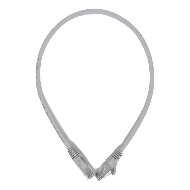 Cable De Red De Medio Metro Trimerx - Gris - Cat6 - Utp Rj45
