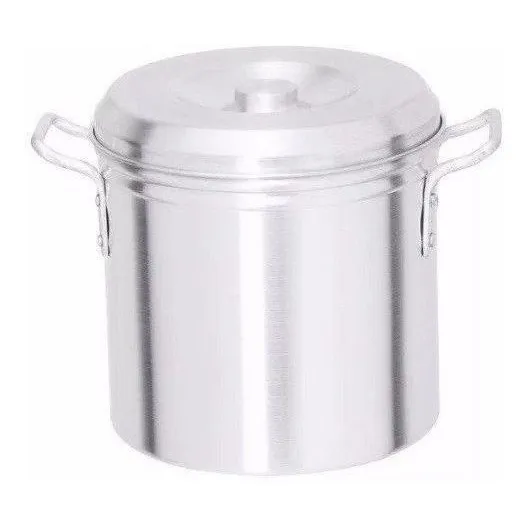 Caldeirão Alumínio + Tampa 20cm 5 Litros Alta Durabilidade