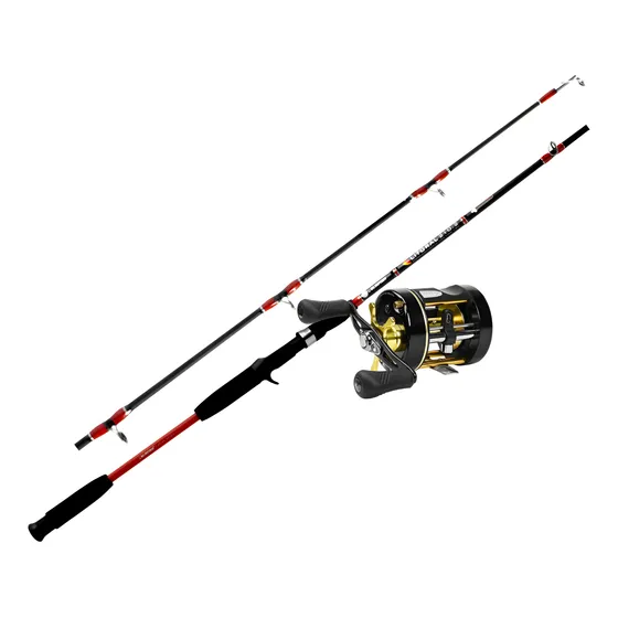 Combo Rio Reel Marine Sport Caña Surfish 25lb Dorado Surubi