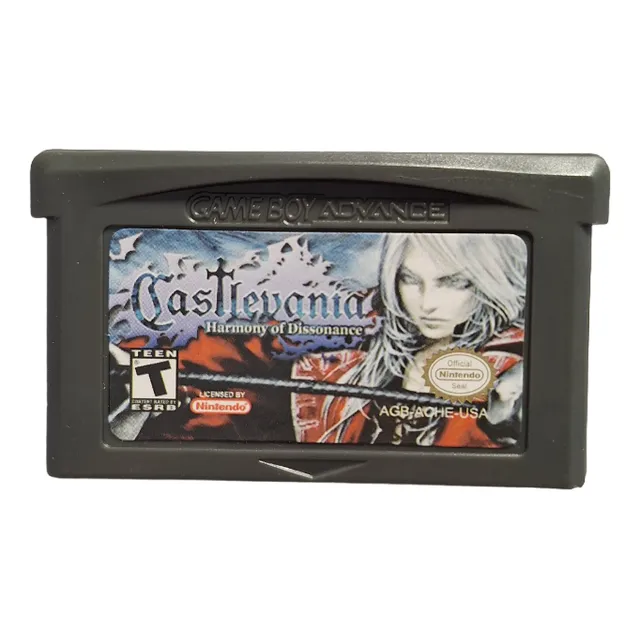 Castlevania Harmony Of Dissonance Game Boy Advance Physical