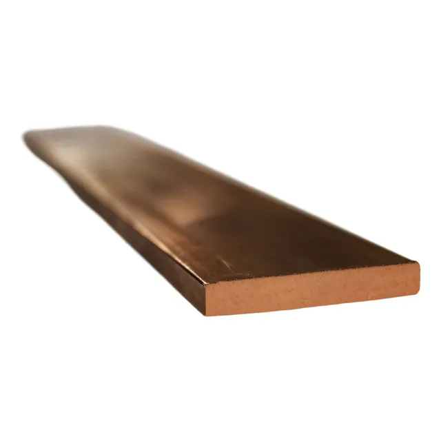 Barra  Cobre Puro  Distribución Tablero 20mm X 5 Mm 270 A