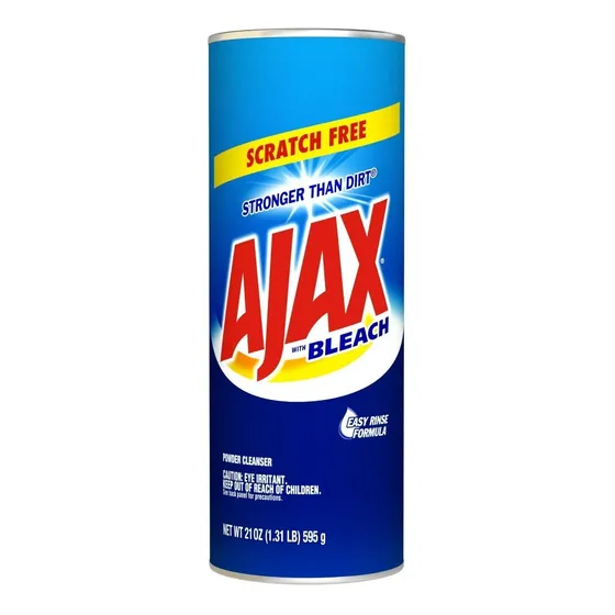 Limpiador En Polvo Ajax Original Libre Rayas Blanqueador