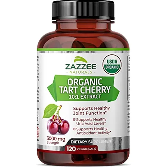 Extracto Orgánico De Cereza Ácida 10:1 De Zazzee Usda, 3000