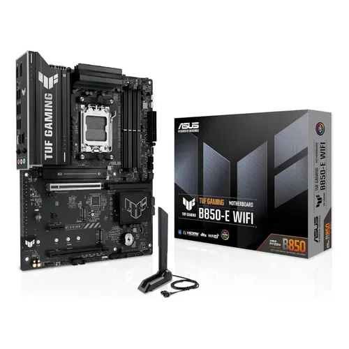 Placa-mãe Asus Tuf Gaming X870-plus Wifi 7, Amd Am5, Ddr5 Preto