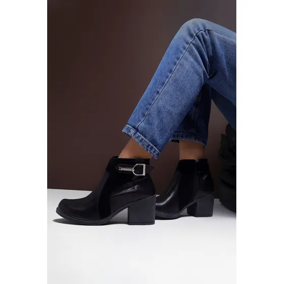 Botas Mujer Zapatos Botinetas Botitas Texanas Cuero Pu  