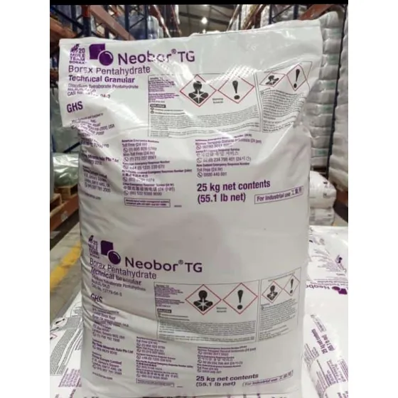 Borax Pentahidratado 220v - Saco 25 Kg