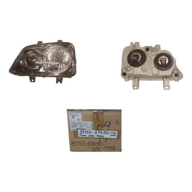 Faro Izquierdo Daihatsu Terios 2007 Original Doble Bombillo