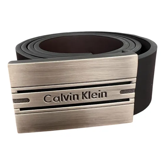 Cinto De Couro Dupla Face Calvin Klein 40 Até 52 71374