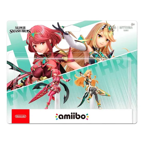 Amiibo Pyra Y Mythra Super Smash Bros