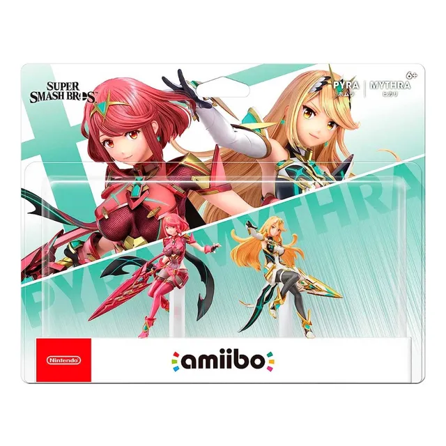 Amiibo Pyra Y Mythra Super Smash Bros