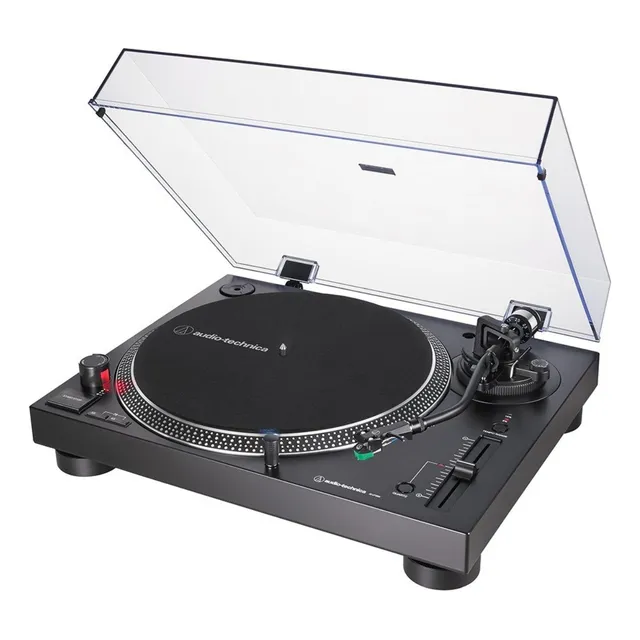 Tocadiscos Tornamesa Negro Audio Technica At-lp120xusb-bk