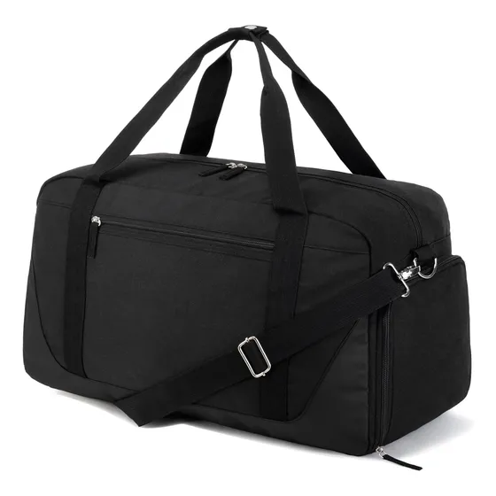 Bolso De Gimnasio 35l 53cm Con Bolsillo Húmedo Para Zapatos