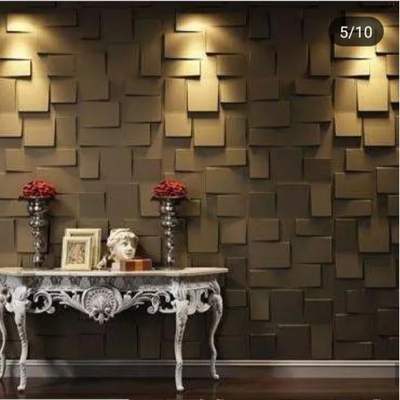 Paredes En Paneles Decorativos 3d En Yeso