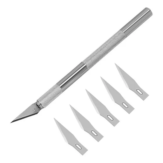 Trincheta Cortante D Precisión De Aluminio Con 5 Cuchillas