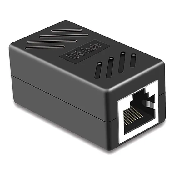 Adaptador Cupla Rj45 Hembra Extender Cable De Red Ethernet ®