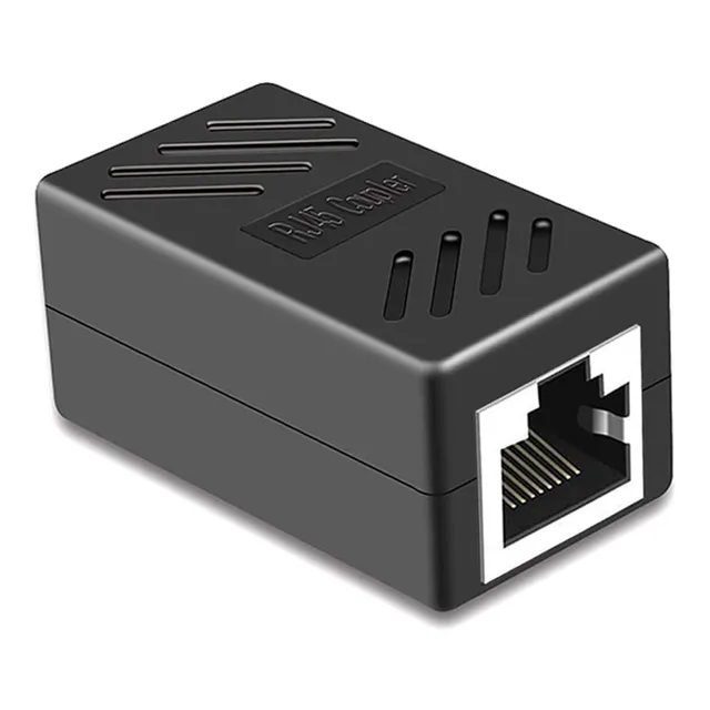 Adaptador Cupla Rj45 Hembra Extender Cable De Red Ethernet ®