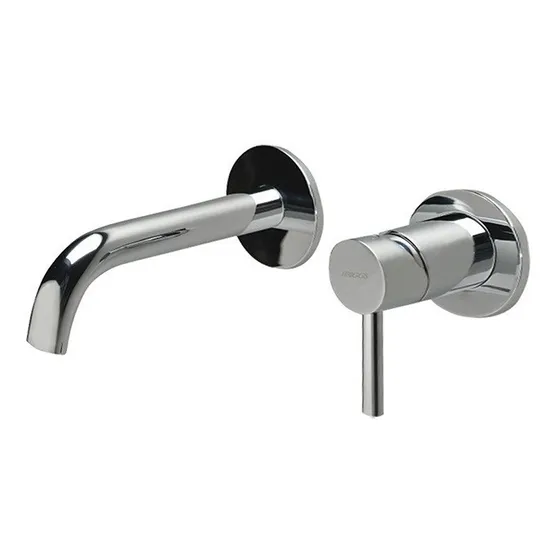 Monomando Lavamano Pared Bronce/cromado Simos Faguax Plus