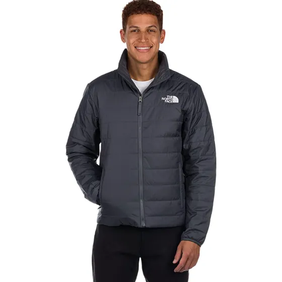 Chaqueta De Hombre The North Face Original Talla Xl Gris 