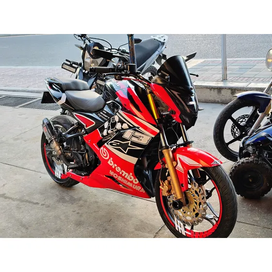 Pulsar Ns 200 Modificada , Llantan Nuevas ,bajo Kilometraje