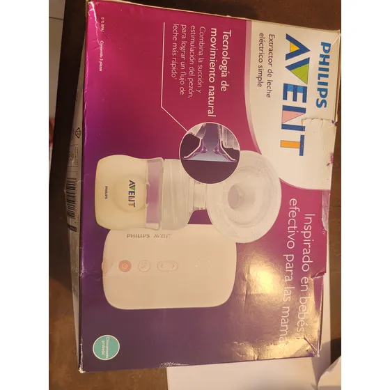 Extractor Sacaleche Avent Natural Con Extra. Man (poco Uso)