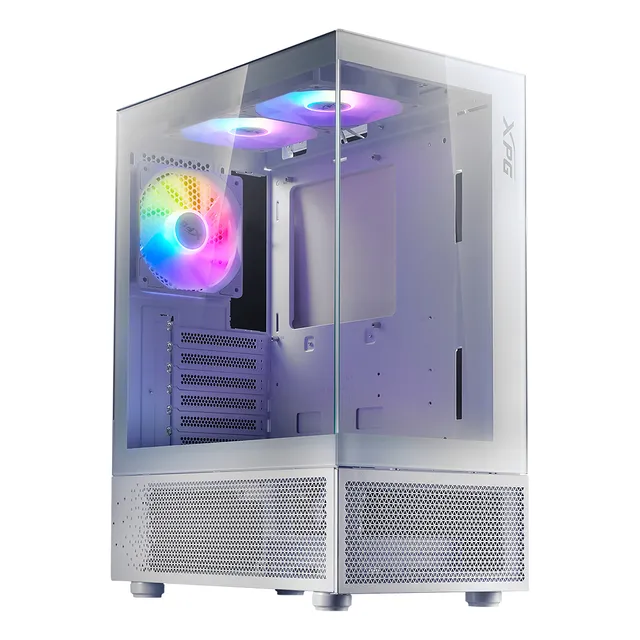 Gabinete Adata Xpg Invader X Mini White Atx 4 Ventiladores Color Blanco