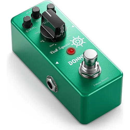ギター DONNER Verb SquareEcho S quare TuttiLove Pedal De Efeito Donner Verb Square Digital Reverb | Parcelamento