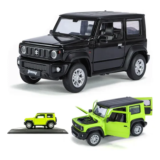 Vehículo Todoterreno Suzuki 2018 Jimny 1/24 Miniatura De Met