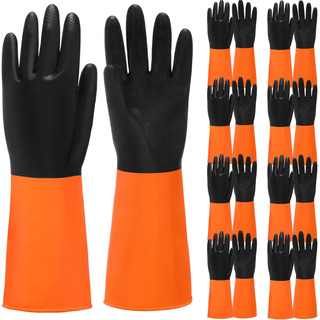 8 Pares De Guantes Resistentes A Productos Químicos Heavy Du 8 Pares De Guantes Resistentes A Productos Químicos Heavy Du