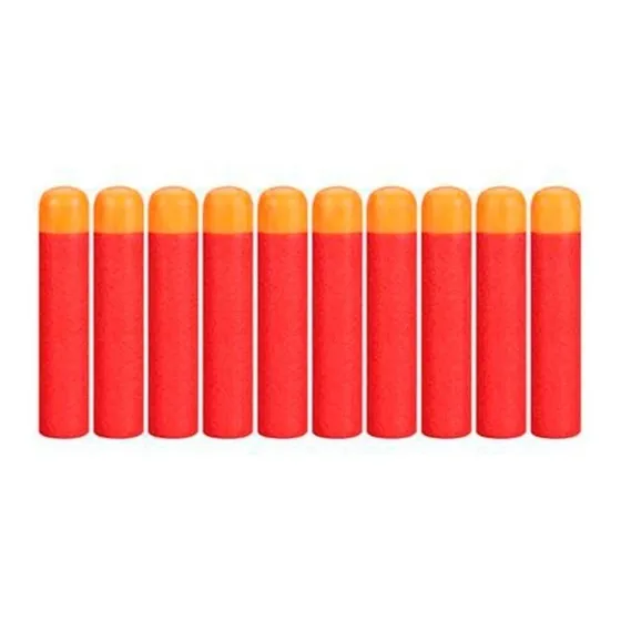 Nerf Strike Mega Dardos De Repuesto Juego A4368 Arma
