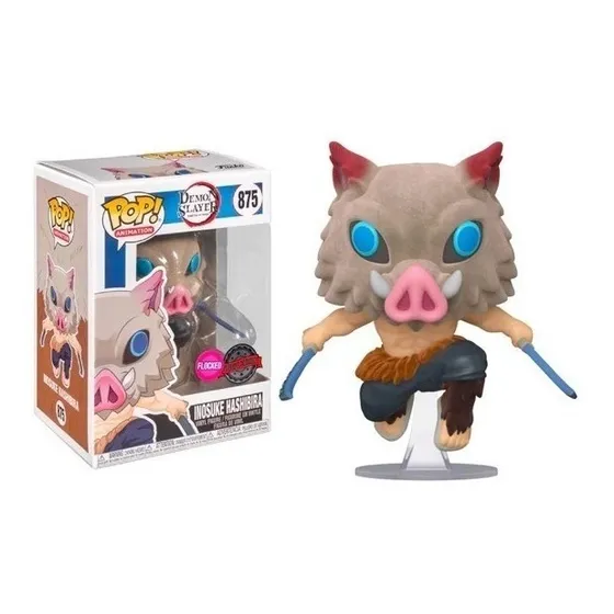 Funko Demon Slayer Flocked Special Edition-inosuke Hashibira