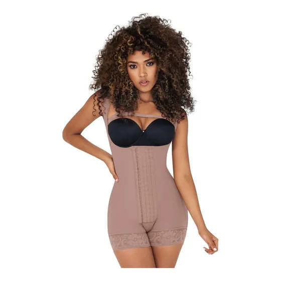 Faja Corta De Compresión Media  Colombiana Original Nueva
