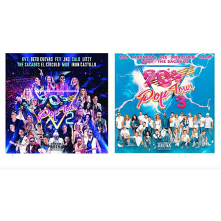 90´s Pop Tour Vol.2/90´s Pop Tour Vol.3 Cd+dvd 90´s Pop Tour Vol.2/90´s Pop Tour Vol.3 Cd+dvd