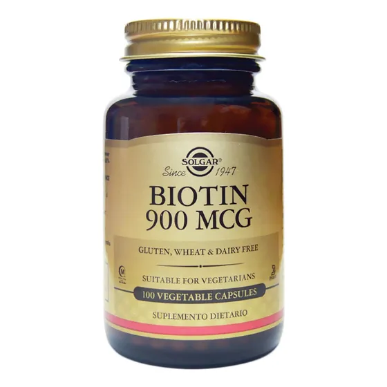 Biotin Solgar 900 Mcg X 100 Capsulas