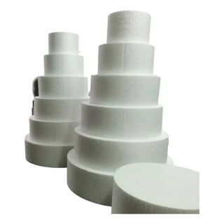 Unicel Pastel Falso Juego De 6 Discos Unicel Pastel Falso Juego De 6 Discos
