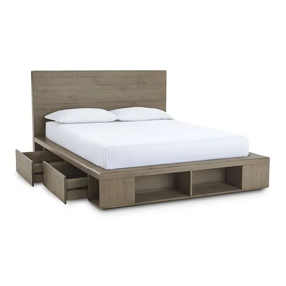 Cama Matrimonial Con Gavetas 