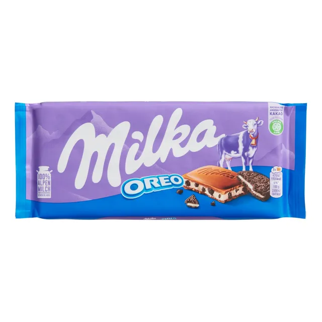 Milka Chocolate Suizo Sabor Oreo 100 Gr