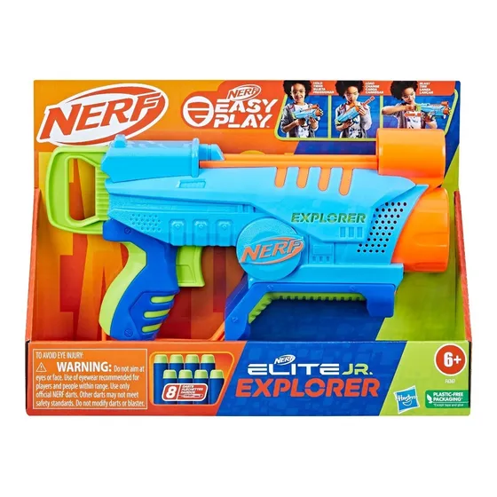 Lanzador De Dardos Nerf Elite Junior Explorer Hasbro