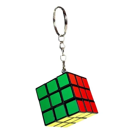 Llavero Pack X 12 Cubo Mágico Llaverito Souvenir Rubik