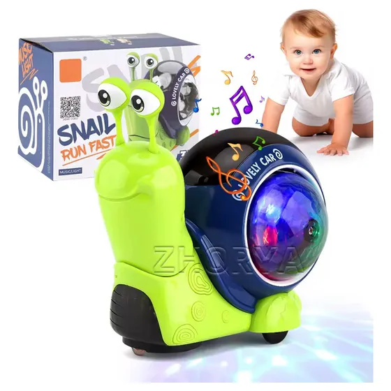 Caracol De Juguete Para Incentivar Gateo. Tummy Time