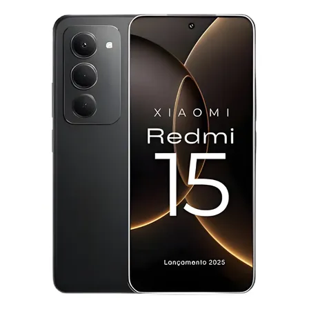 Redmi 15 4g Dual Chip 256gb Bateria 7000mah Preto