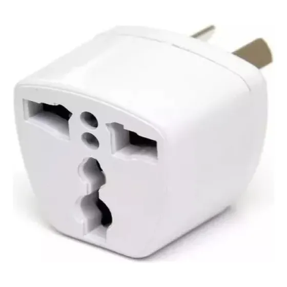 Adaptador Enchufe Viajero Inglés Europeo X 1 Unidades