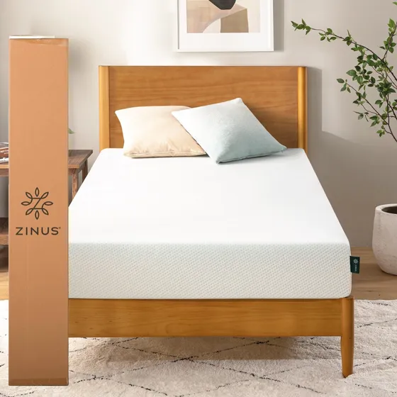 Zinus | Colchón Matrimonial Memory Foam 15 Cm Firmeza Media