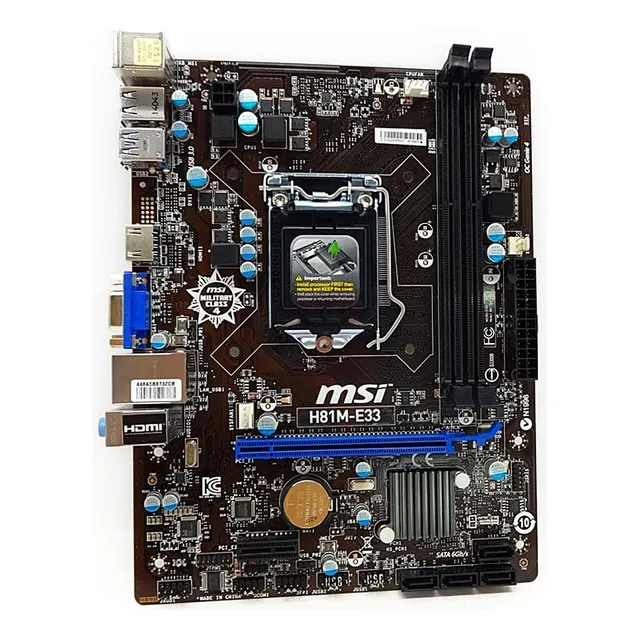 Combo Board Msi H81 + Intel Core I7 + 16gb Ram