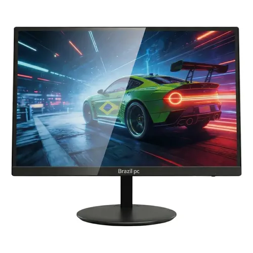 Monitor de mesa LED 1080p Dell de 24 polegadas com sistema