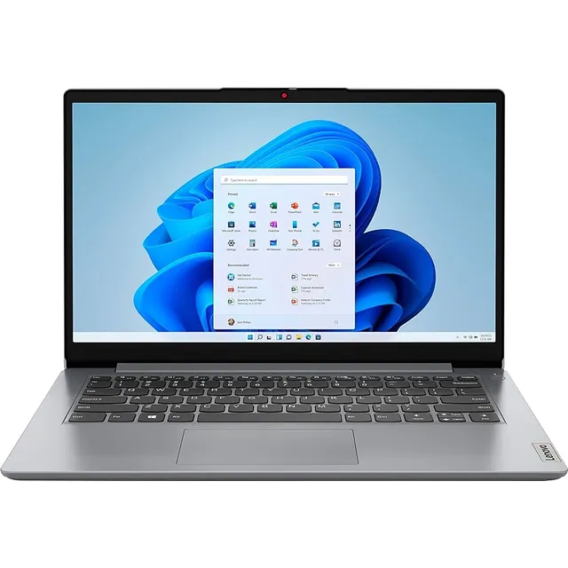 Laptop Lenovo Ideapad Celeron 4gb + 128ssd + Office Regalo Color Gris