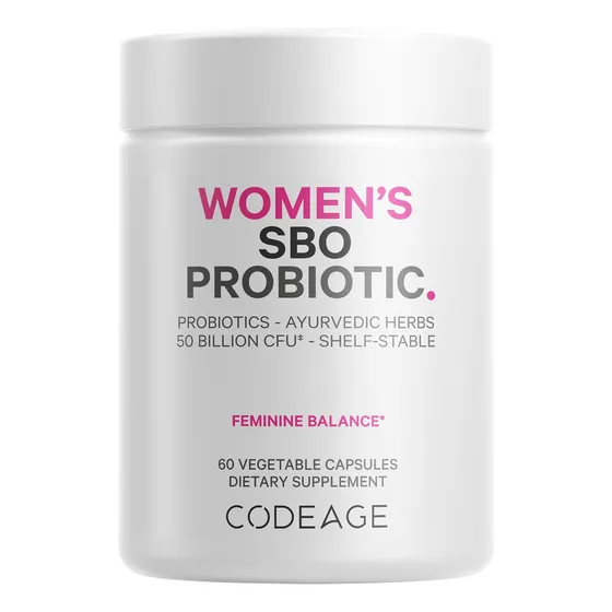 Women Sbo Probiotic 60ct, Code Age,