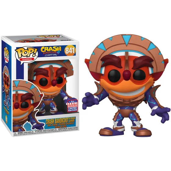 Boneco Funko Pop 841 Crash 4 Crash