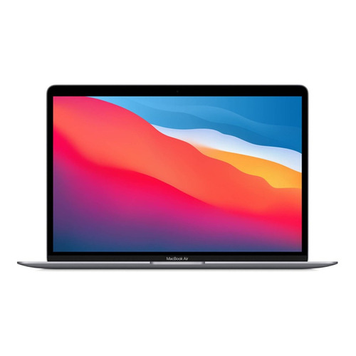 MacBook Air M1 2020 gris espacial 13.3", Apple M1  8GB de RAM 256GB SSD, Apple GPU 60 Hz 2560x1600px macOS
