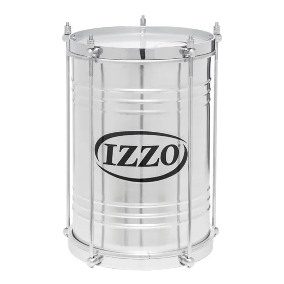 Bacurinha Izzo 8  X 30 Cm Aluminio Pele Leitosa 5 Afinadores