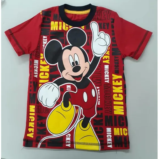 Camisas Franelas Niños Mickey Super Heroes Marvel Disney Lig